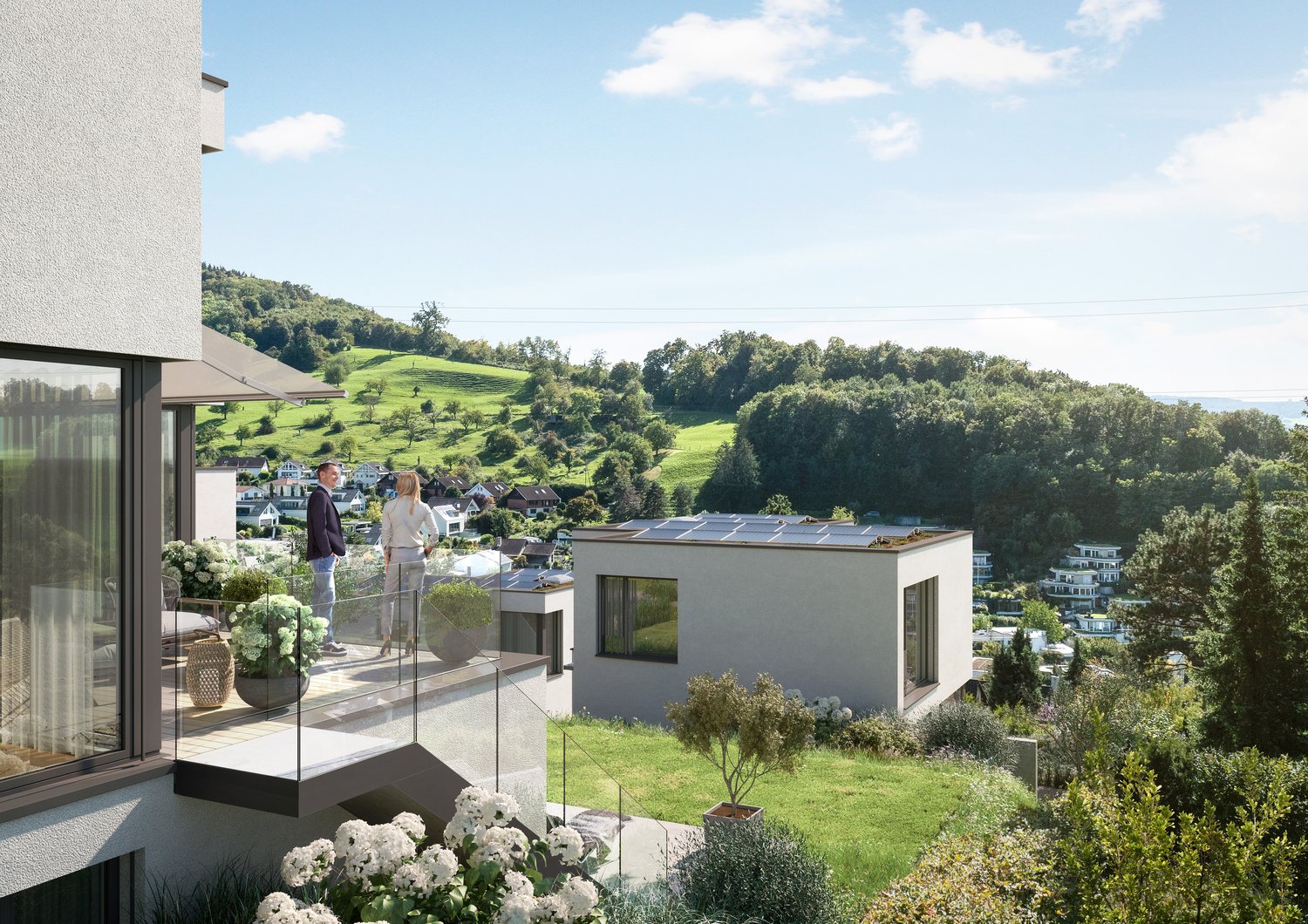 Freistehendes Einfamilienhaus mit Garten (Haus 5) in Münchenstein - Bild 3