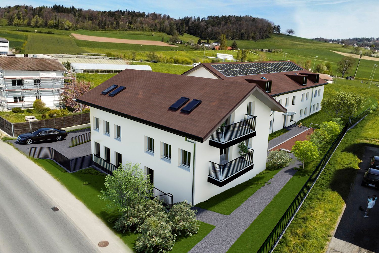 Nouvelle promotion! 2.5 pièces - appartement avec balcon ensoleillé, Belfaux - Image 2