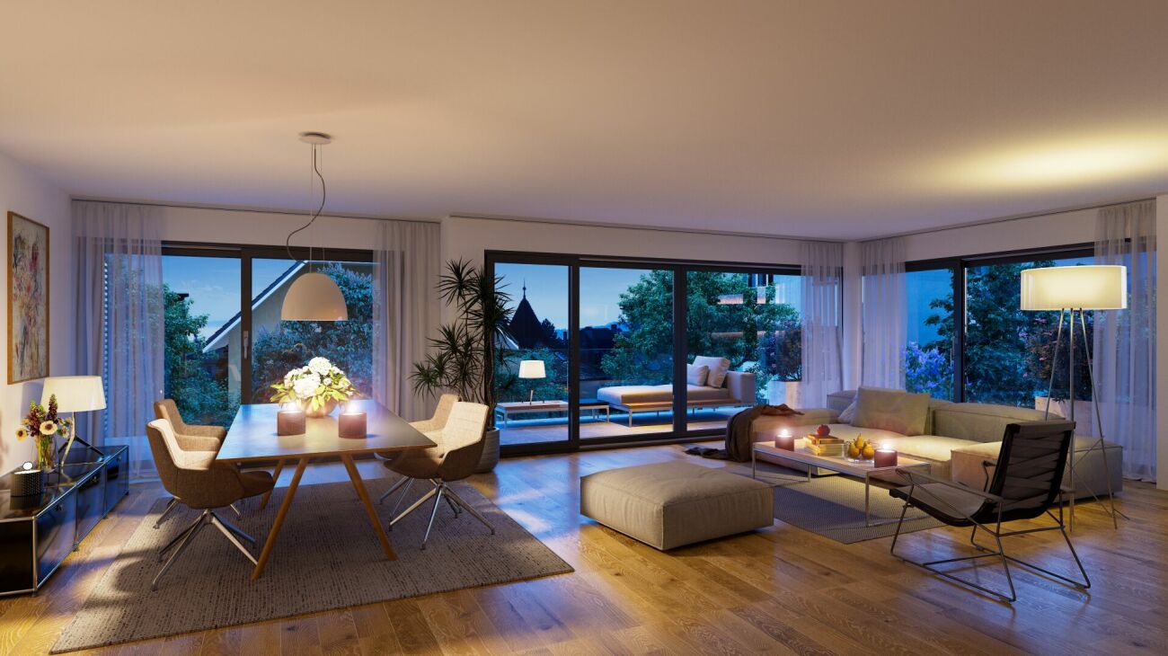 Vastes appartements de 4,5 pièces: 124m2 et 37m2 de balcon - Bild 2