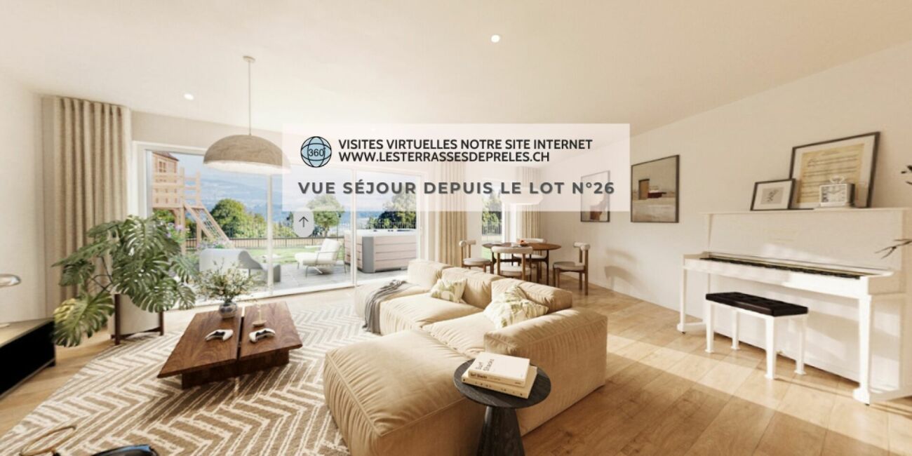 Derniers 4,5 pièces neufs avec terrasse, jardin et vue sur le lac - Bild 7