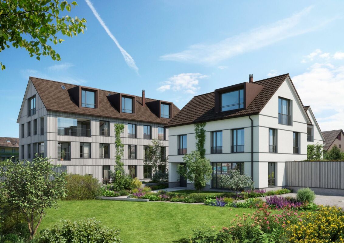 Neubauprojekt "centodue" Freienwil - Attraktives Wohnen im Dorfkern - Bild 1