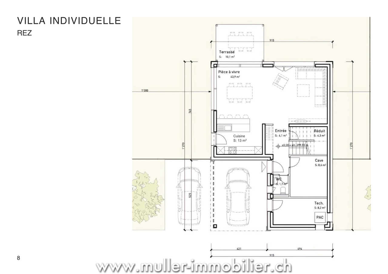 Villa individuelle avec vue panoramique à Aigle -  Bild 7