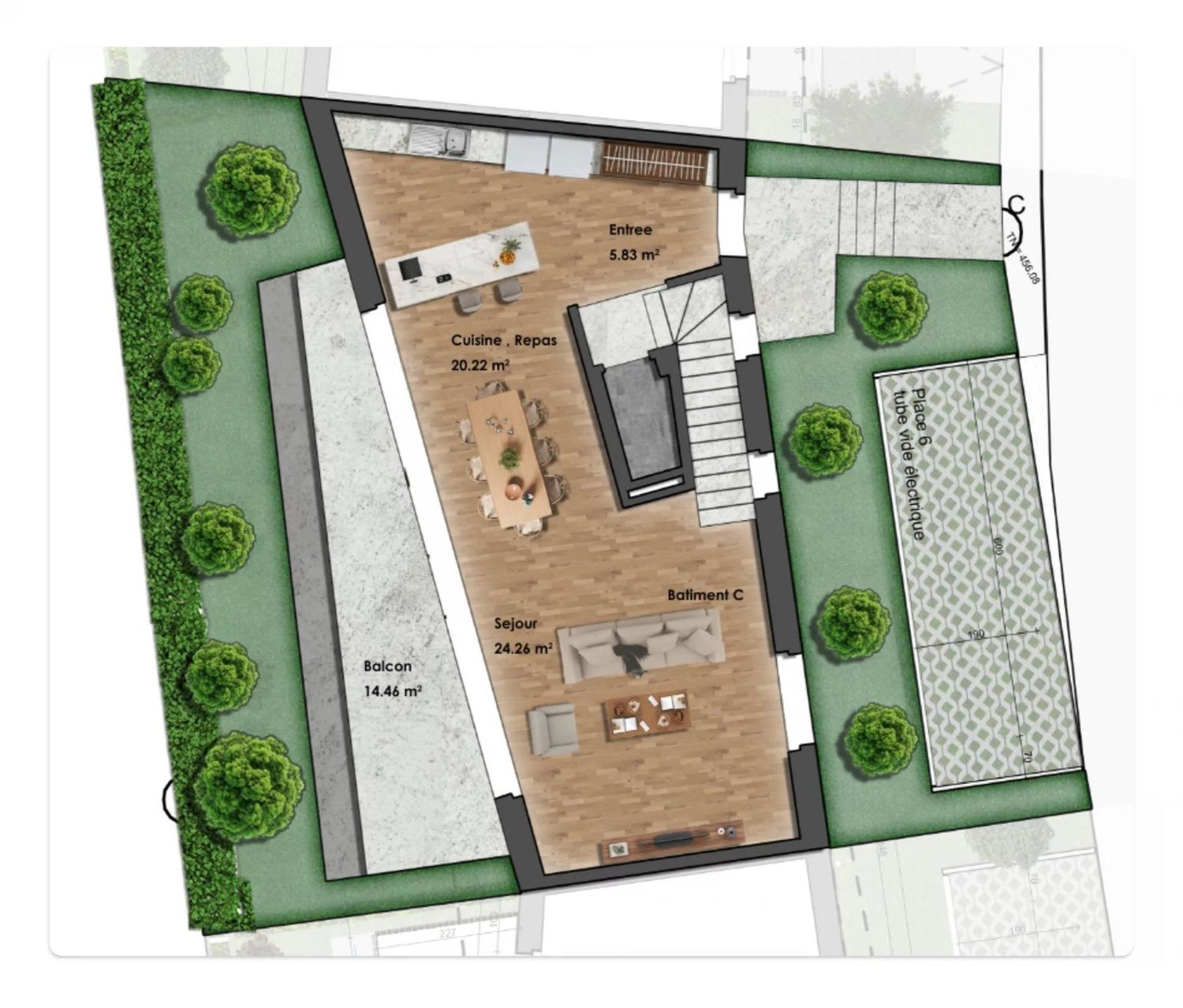 Appartement-Villa d'environ 160 m2 à quelques minutes de Yverdon. -  Bild 3