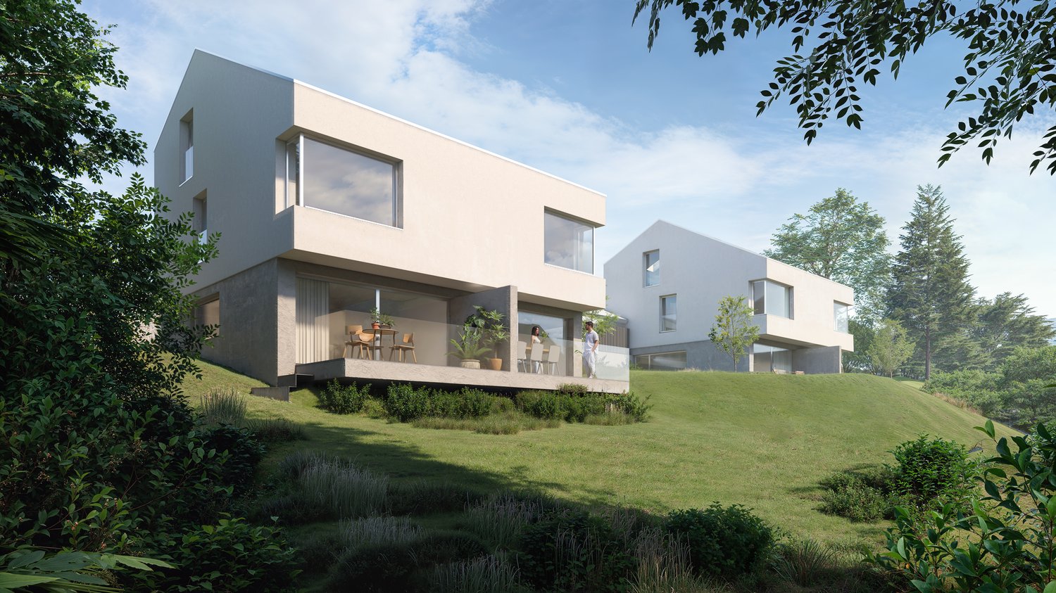 Maison mitoyenne d'architecte  4.5 pièces avec garage à Crissier -  Bild 1