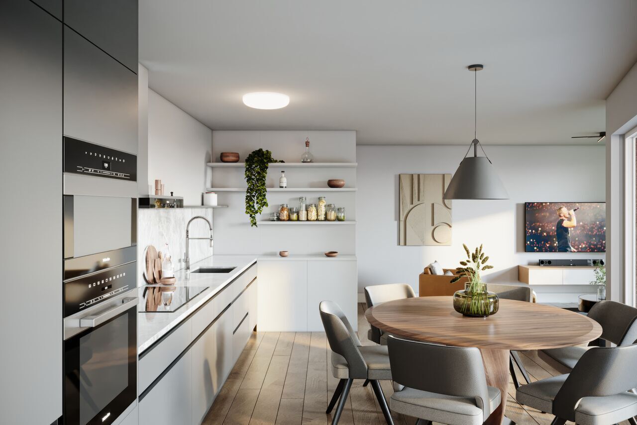 Appartement familial moderne de 4.5 pièces avec balcon -  Bild 1