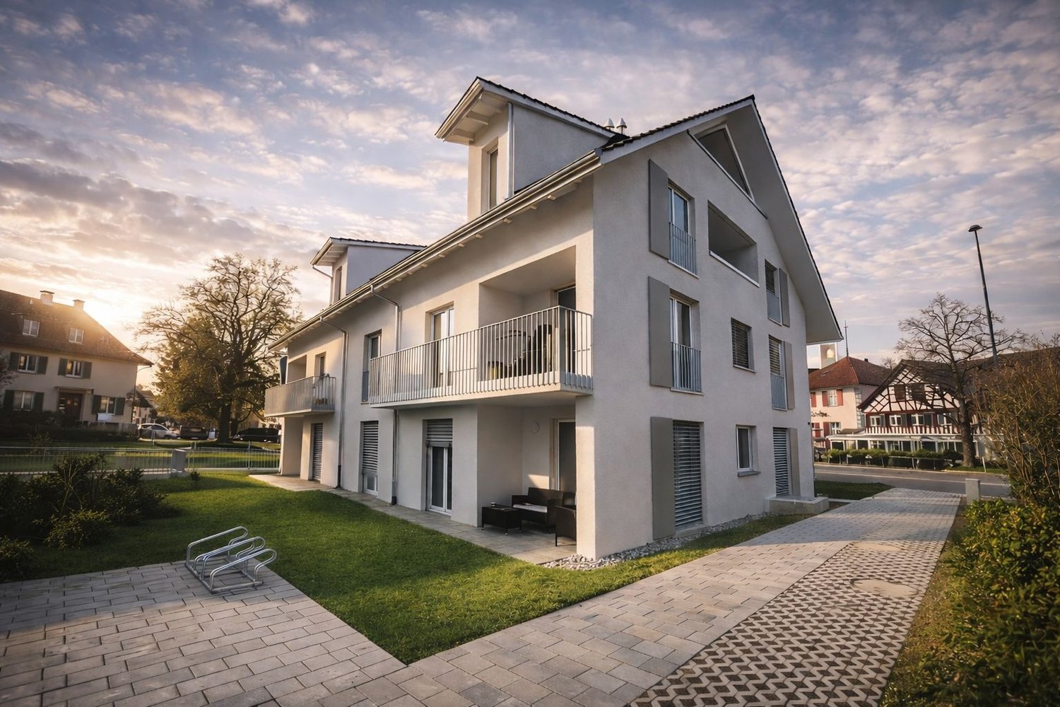 MFH in Minergie-P mit 7 Wohnungen & 16 PP in der Region Hinterthurgau -  Bild 2