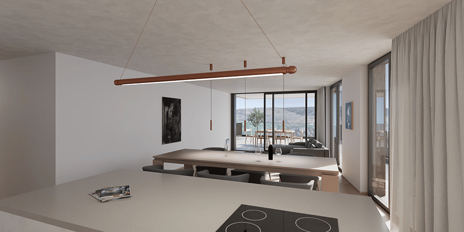 Exklusive Wohnung mit hoher Energieeffizienz und unverbaubarer Aussicht.Neue Preise! - W2 -  Bild 9