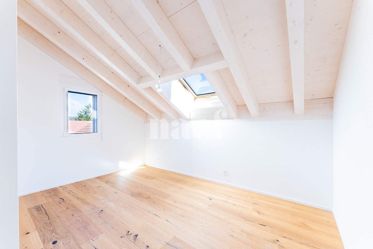 Appartement neuf de 5.5 pièces duplex avec grand balcon à vendre à Prévonloup -  Bild 5