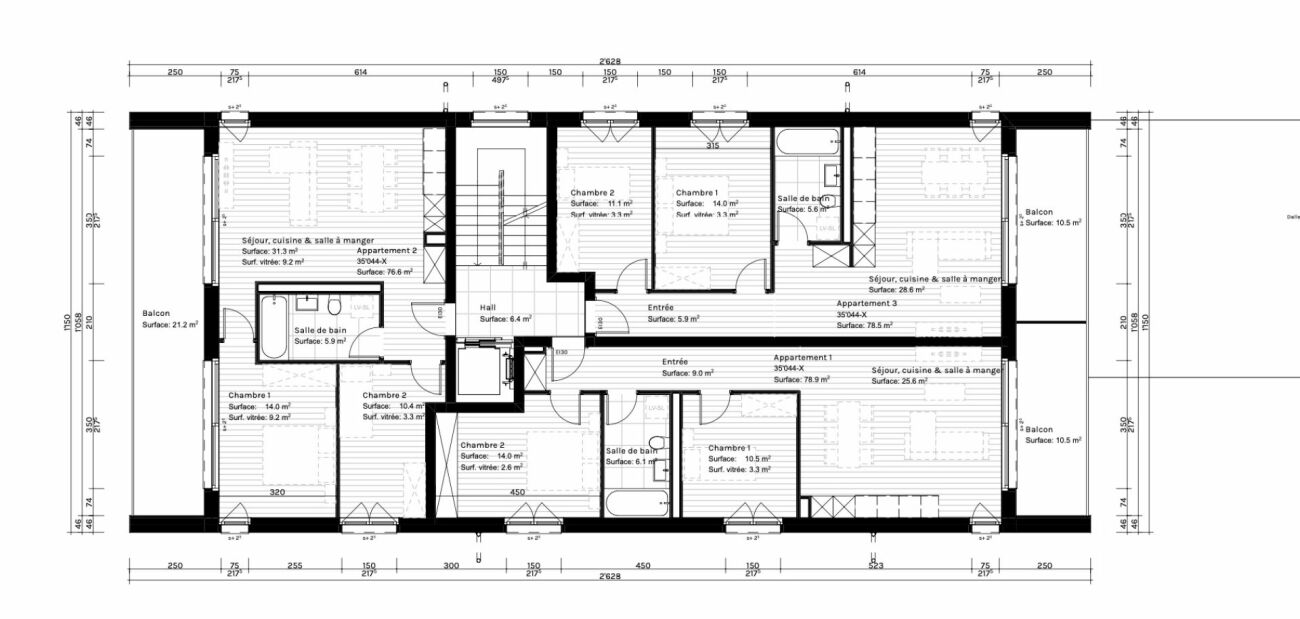 Immeubles A & B les Roncoz - Bild 9