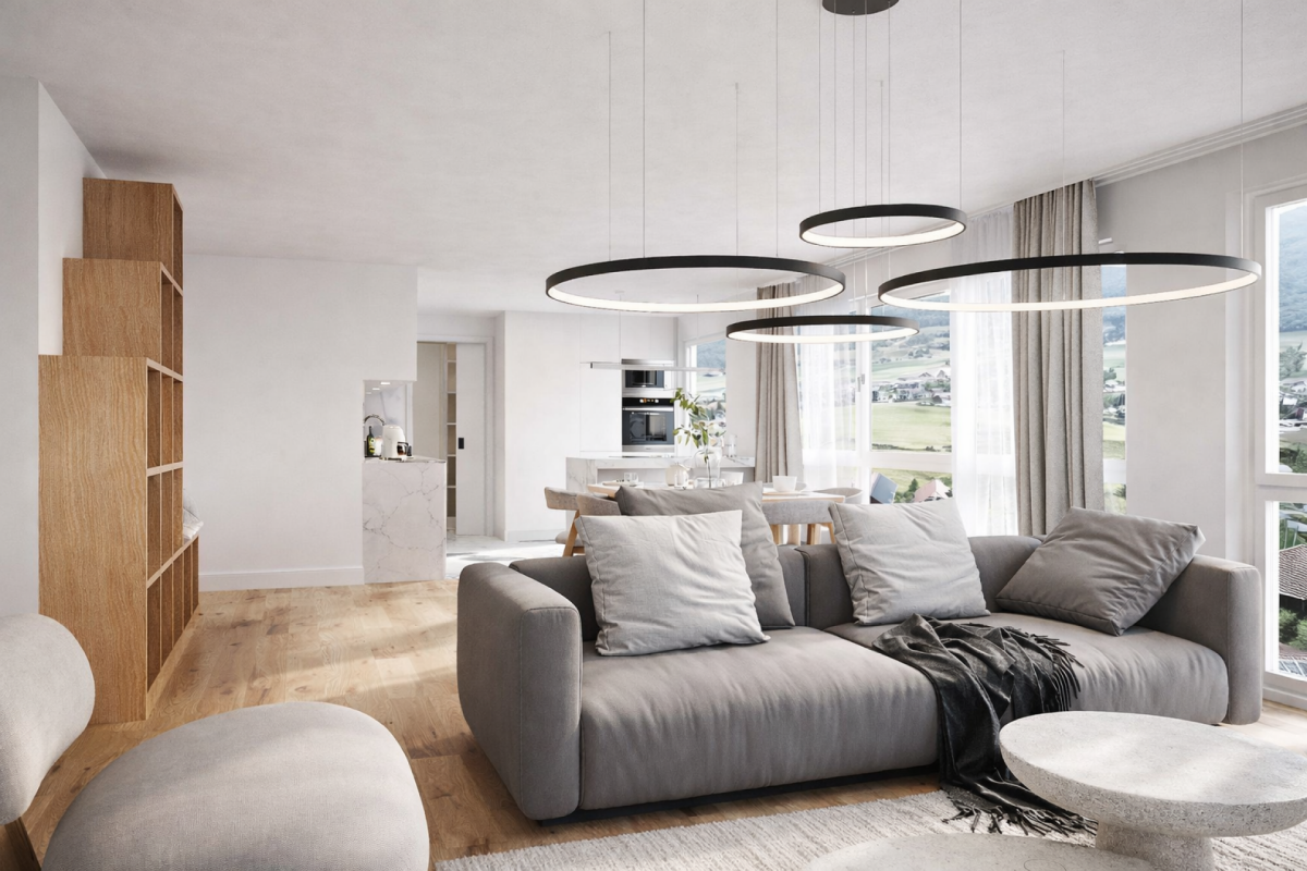 2.5-Zimmer-Eigentumswohnung mit Nordterrasse - Bild 1