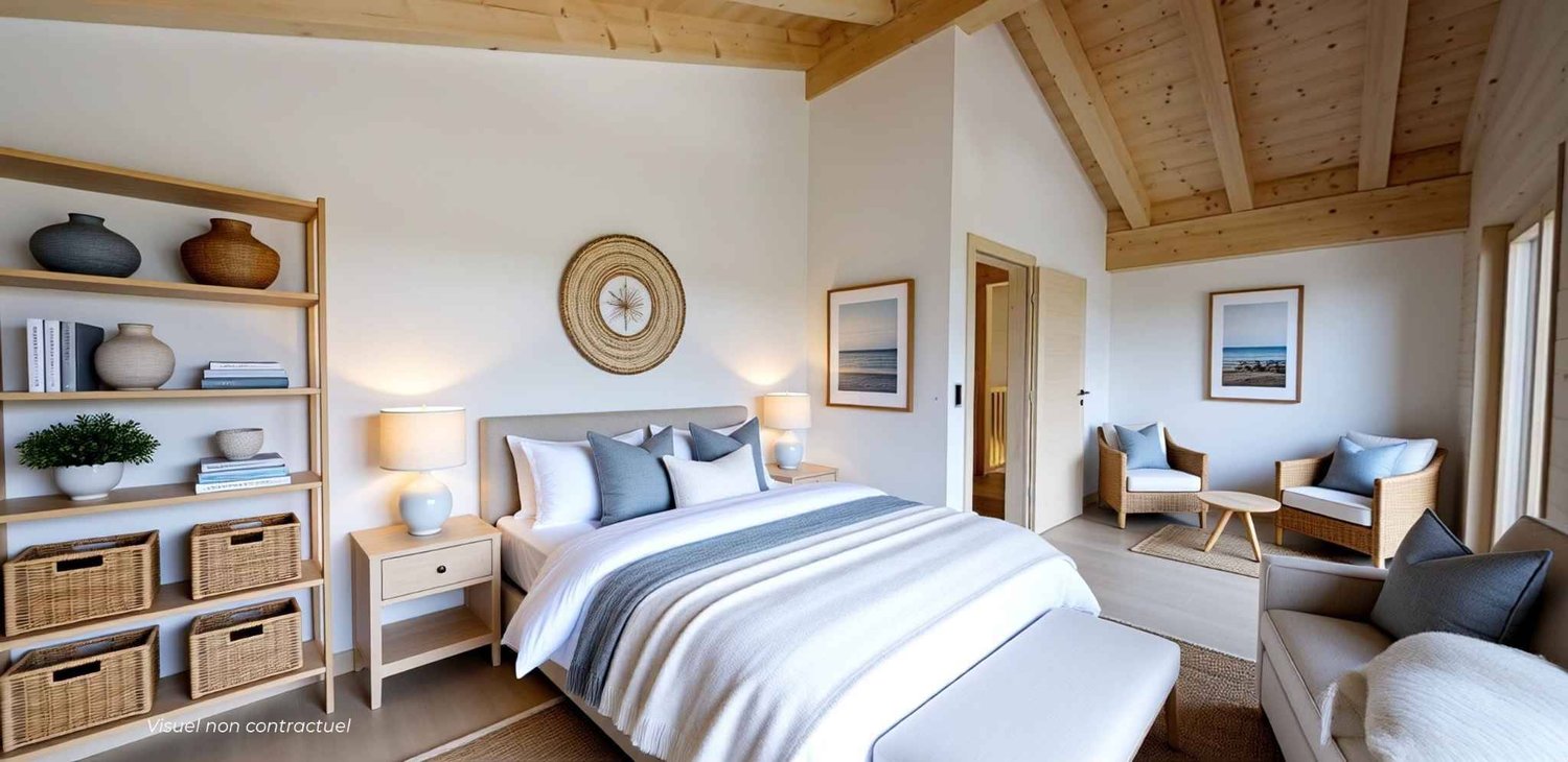 Projet - Chalet A neuf en bois de mélèze - Bild 4