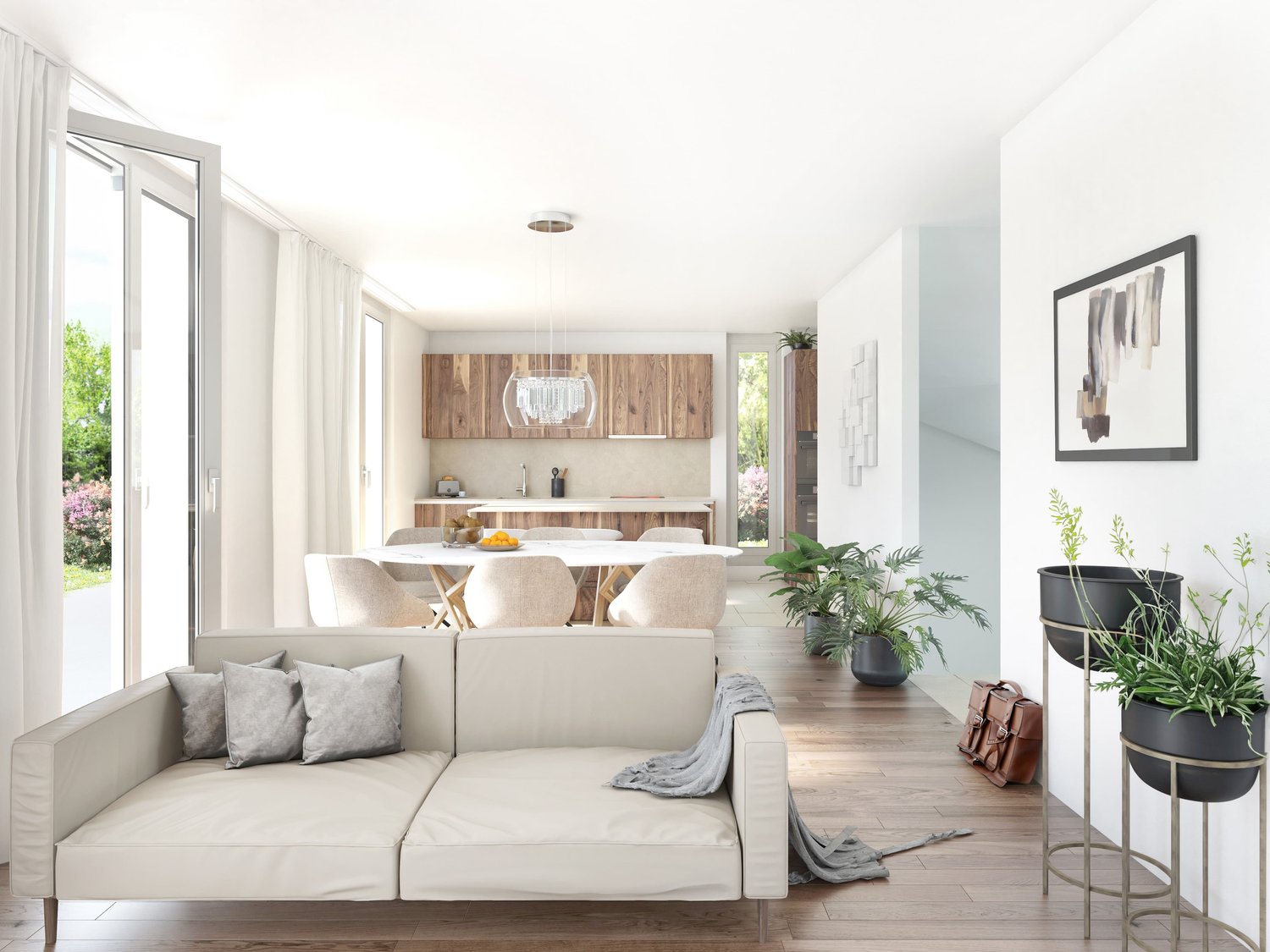 Villa urbaines contigües  - 4.5 pièces avec jardin - Livraison fin 2027 - Bild 4