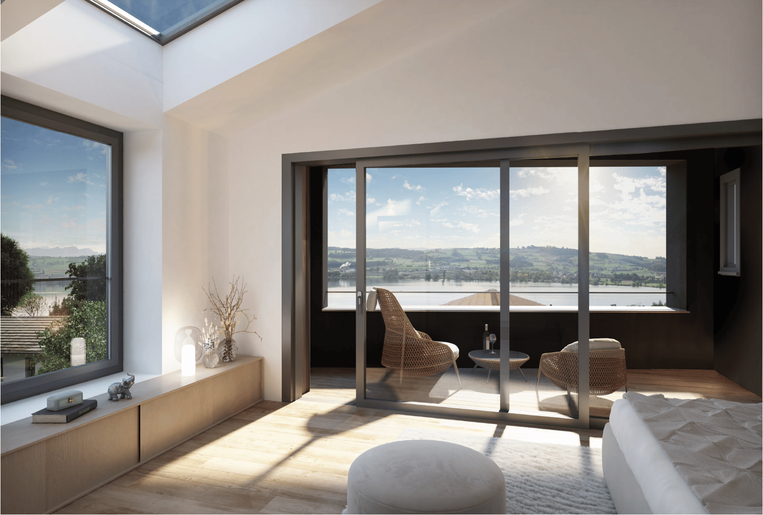 Ihr neues Zuhause in Schenkon  - Platz für die ganze Familie - Loggia