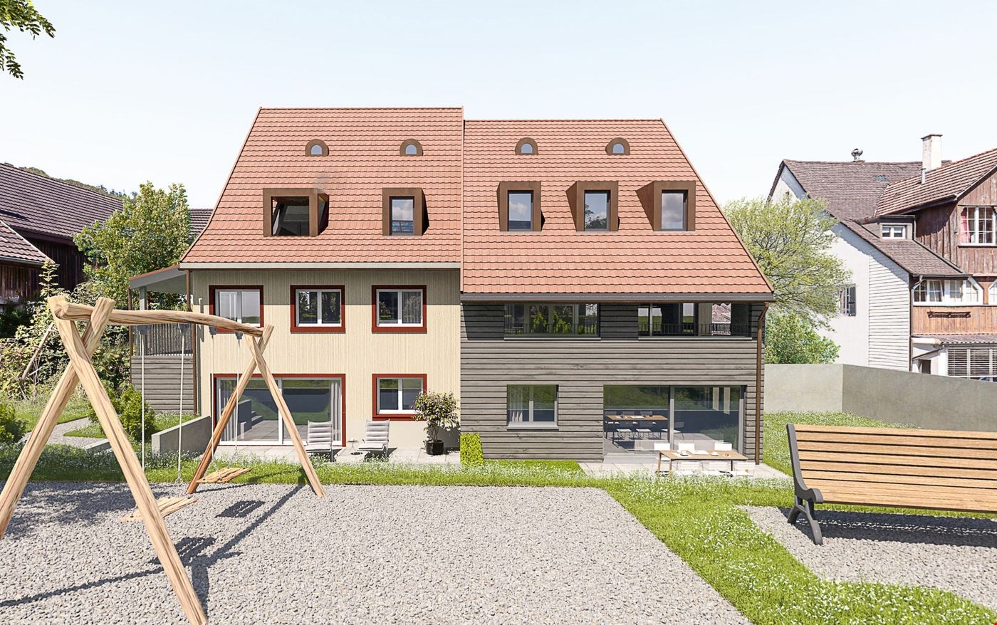 Das "Haus im Haus": 4,5-Zimmer-Wohnung mit Loggia und zusätzlichem Atelier ! A-1.1 - Bild 6