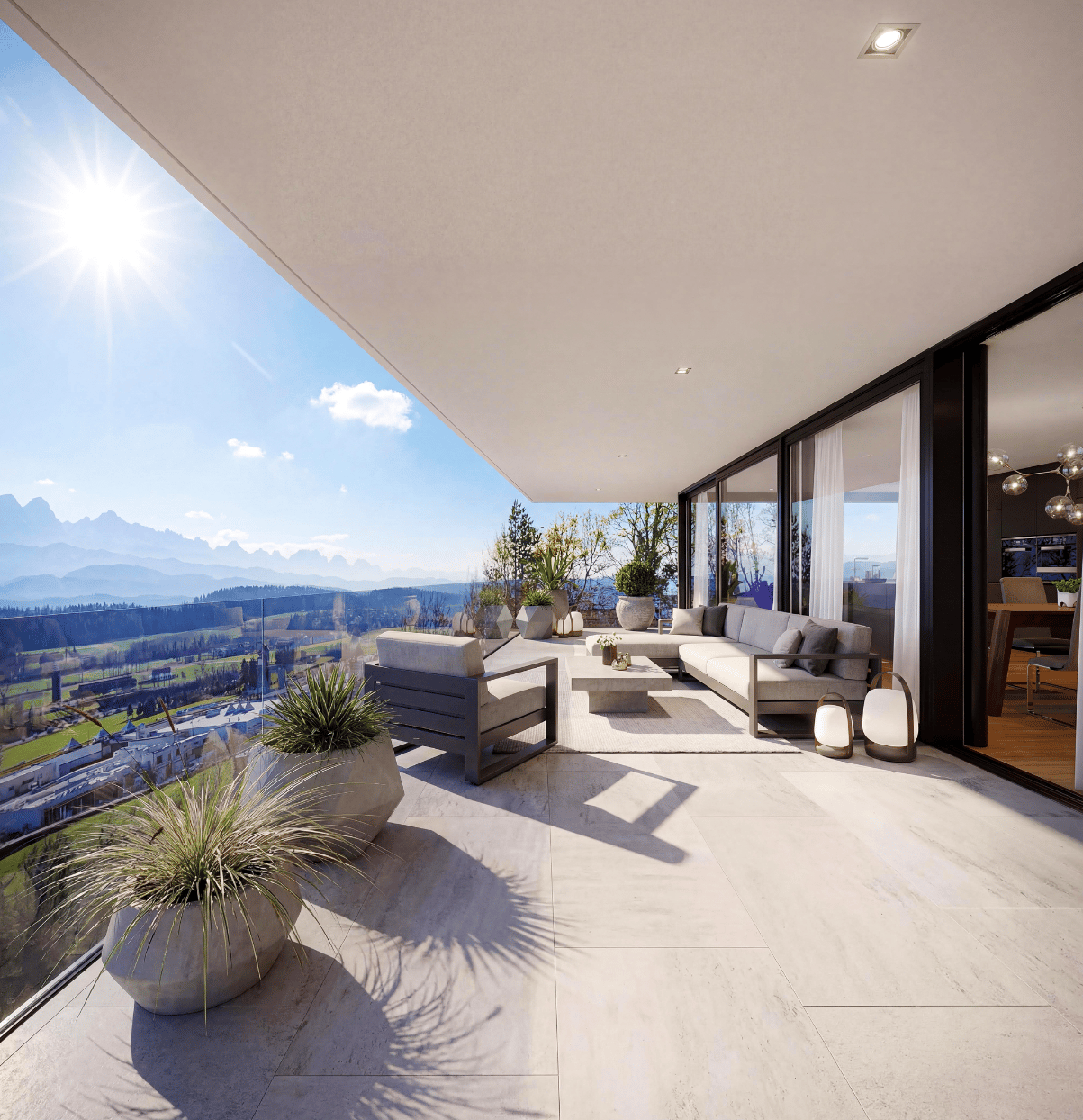 Luxuriöse 4.5-Zimmer Wohnung im Erdgeschoss mit 139 m² Wohnfläche und 60 m² Terrasse - Bild 1