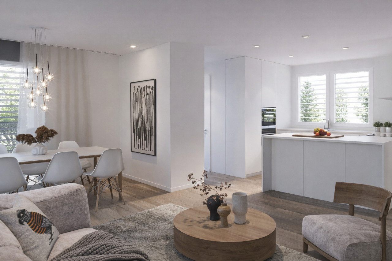 Exklusives Neubau-Reihenmittelhaus in Wohlenschwil AG - Bild 4