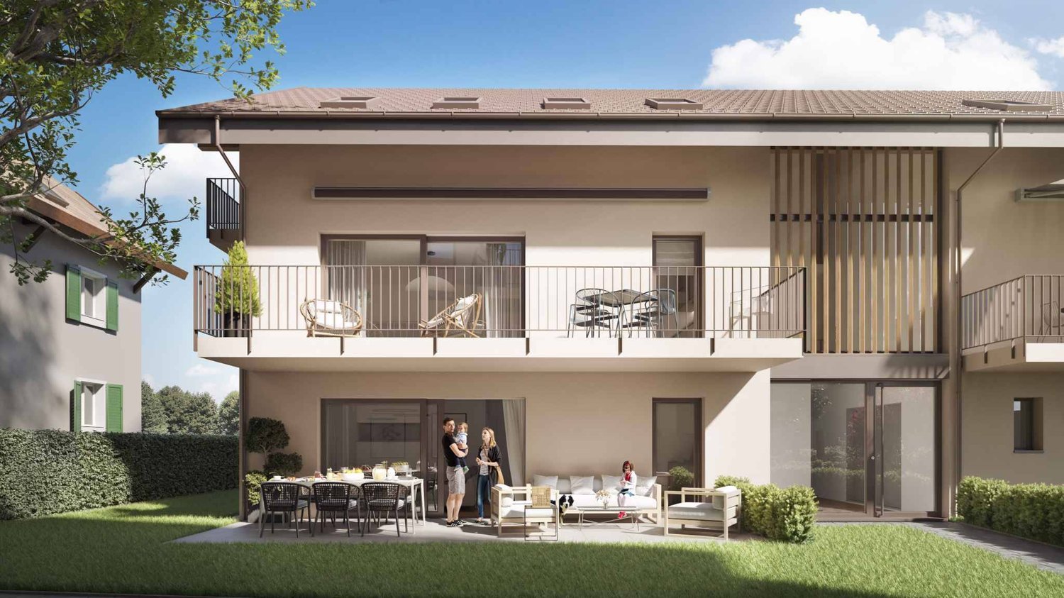 Appartement neuf de 3.5 pièces avec balcon - Bild 5