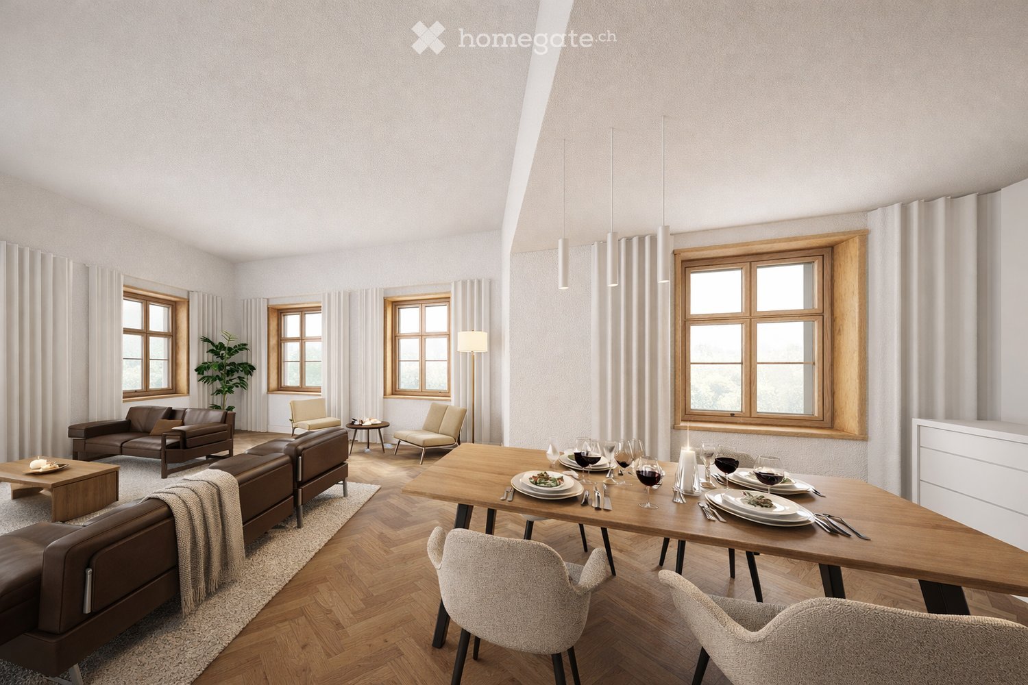 3.5 Zimmerwohnung im Haus Bellavista – Wohnen mit Geschichte - Bild 2