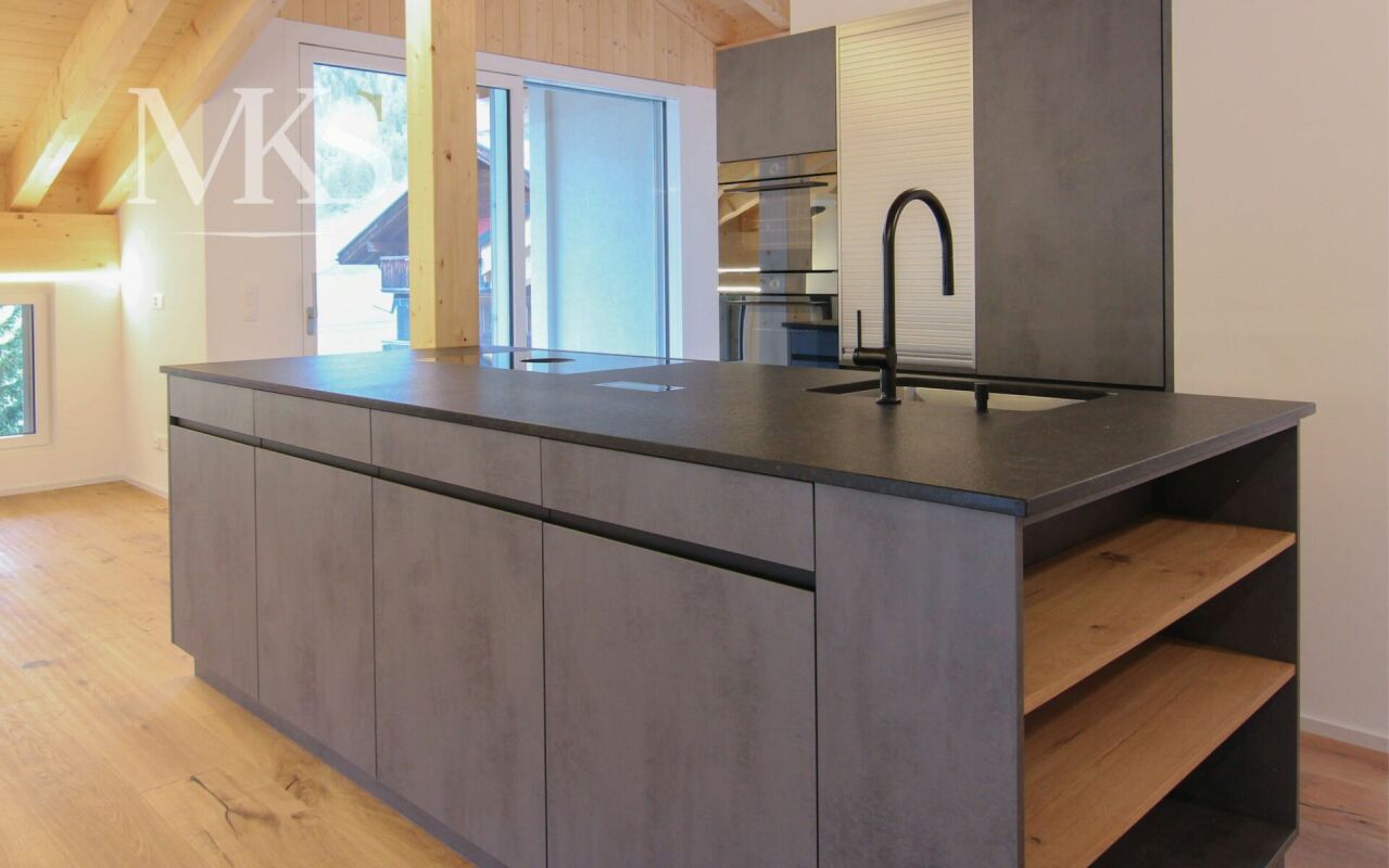 Super Einfamilienhaus in Reckingen - Wohnen, wo das Goms am schönsten ist. - Kochen auf höchstem Niveau