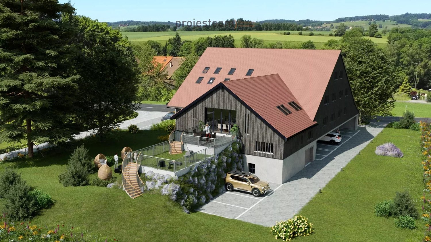 NOUVELLE PROMOTION appartement neuf au rez dans ferme authentique - Bild 2
