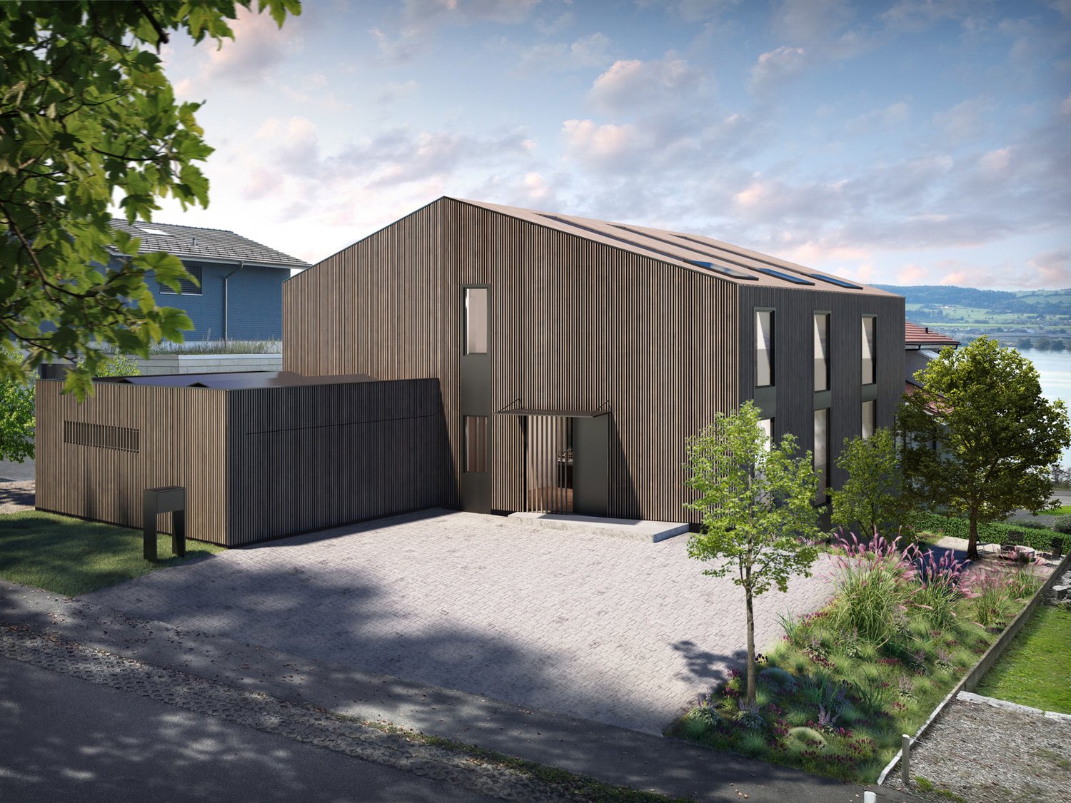 Ihr neues Zuhause in Schenkon  - Platz für die ganze Familie - Aussicht