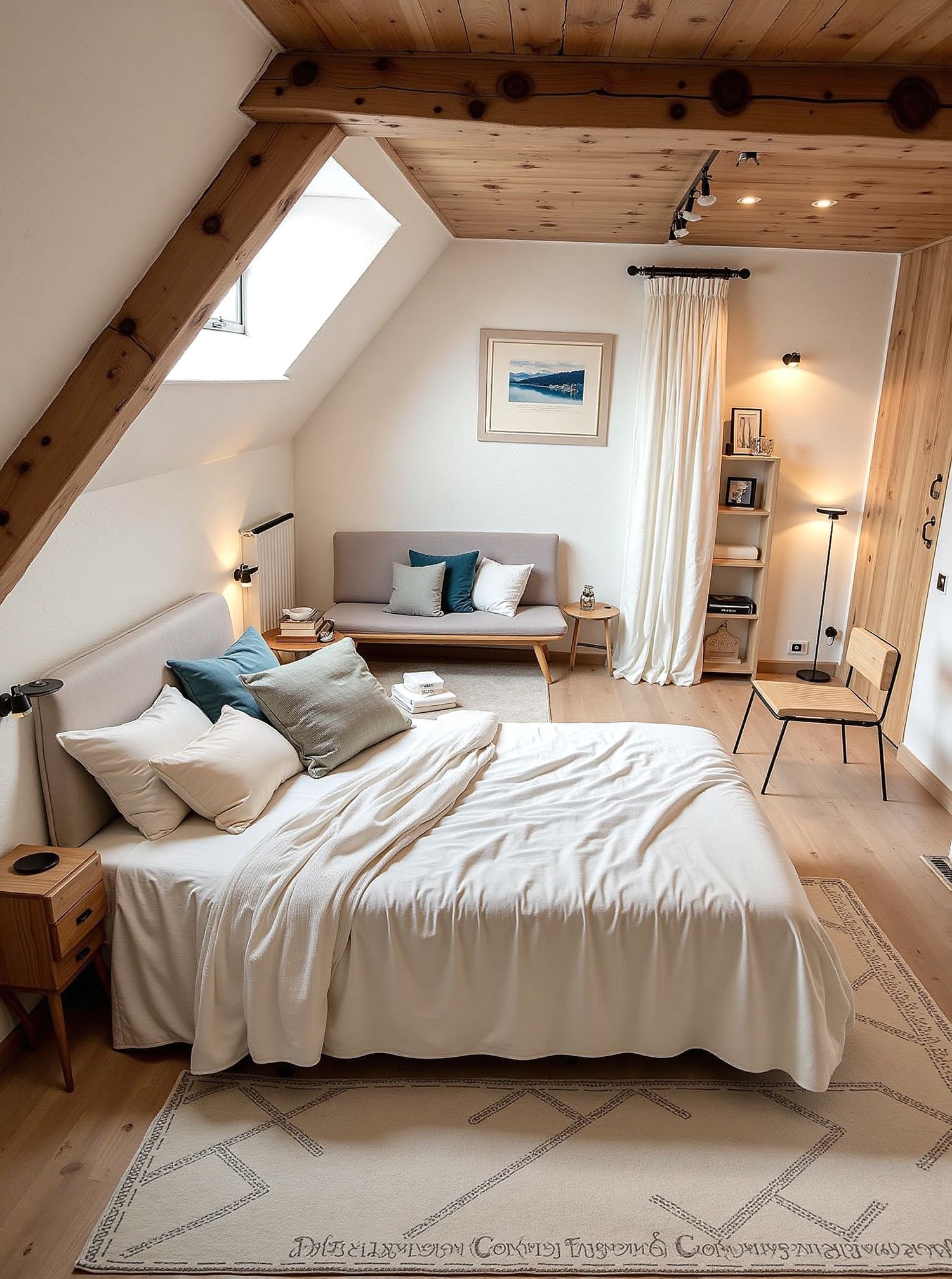 Moderne 4.5-Zimmer-Dachwohnung mit Cheminée in Auenstein -  Bild 2