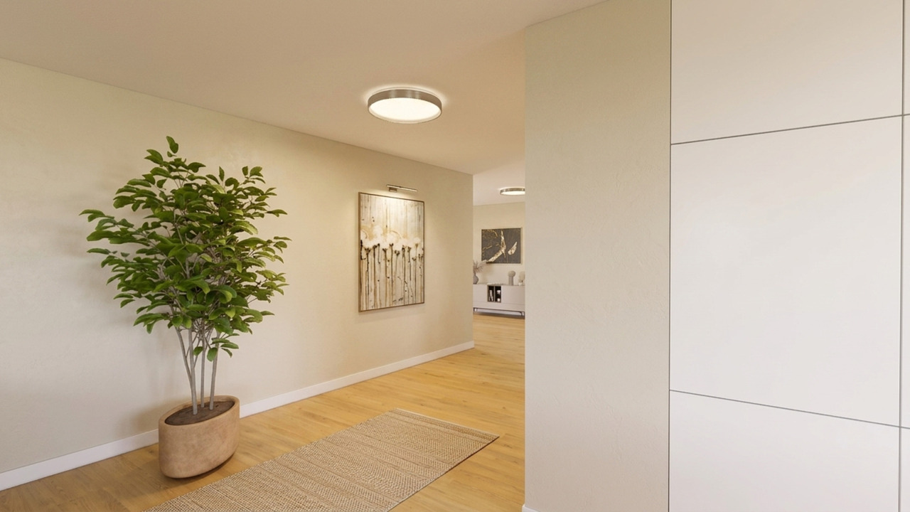 Vuadens | Appartement 4.5 pièces neuf sur plan - Hall