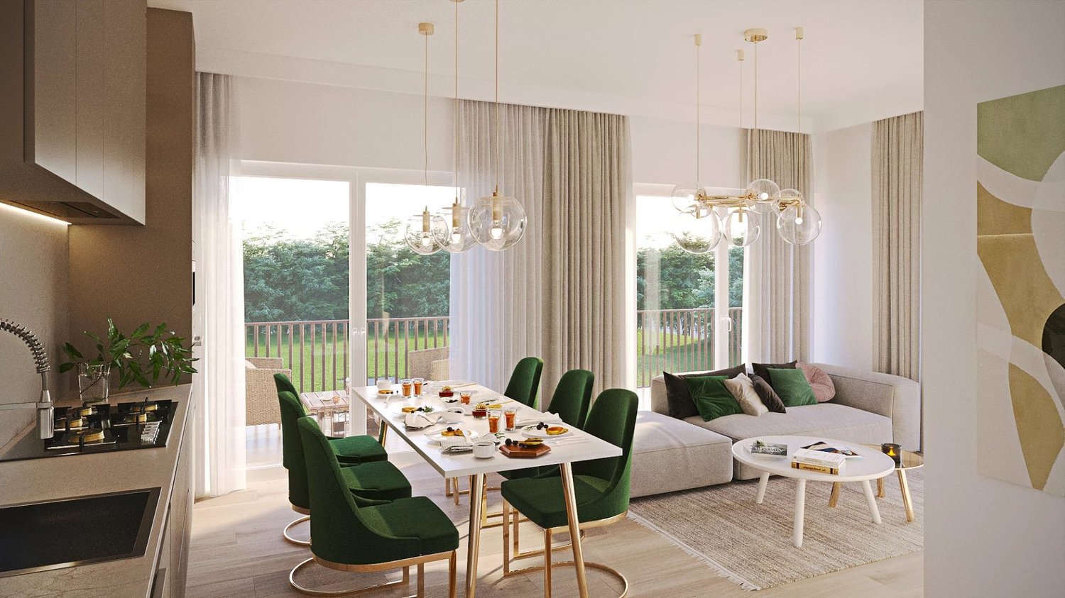 La Bergerie - Appartement de 3,5 pièces au Combles -  Bild 2