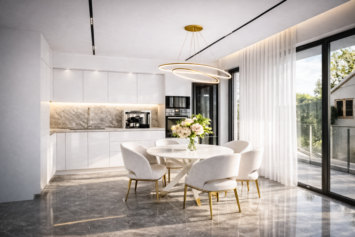 Moderne 3,5 pièces de haut standing avec balcon de 15 m2 copie -  Bild 4