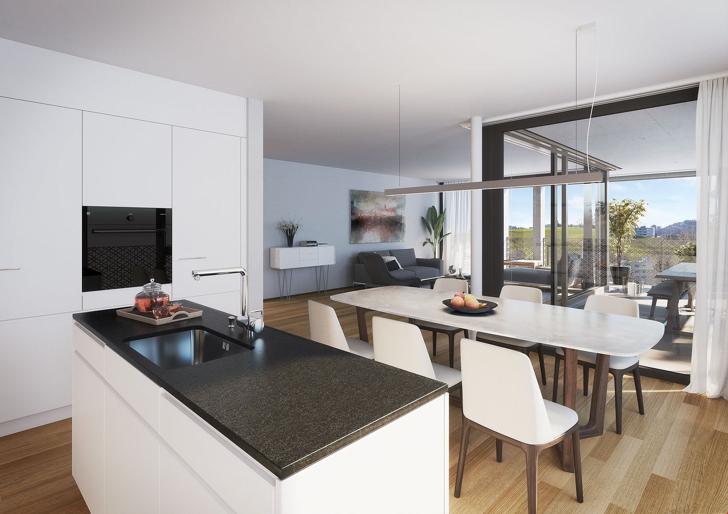 2 ½ Zi Gartenresidenz im Flugbrunnenareal Bolligen - Bild 3