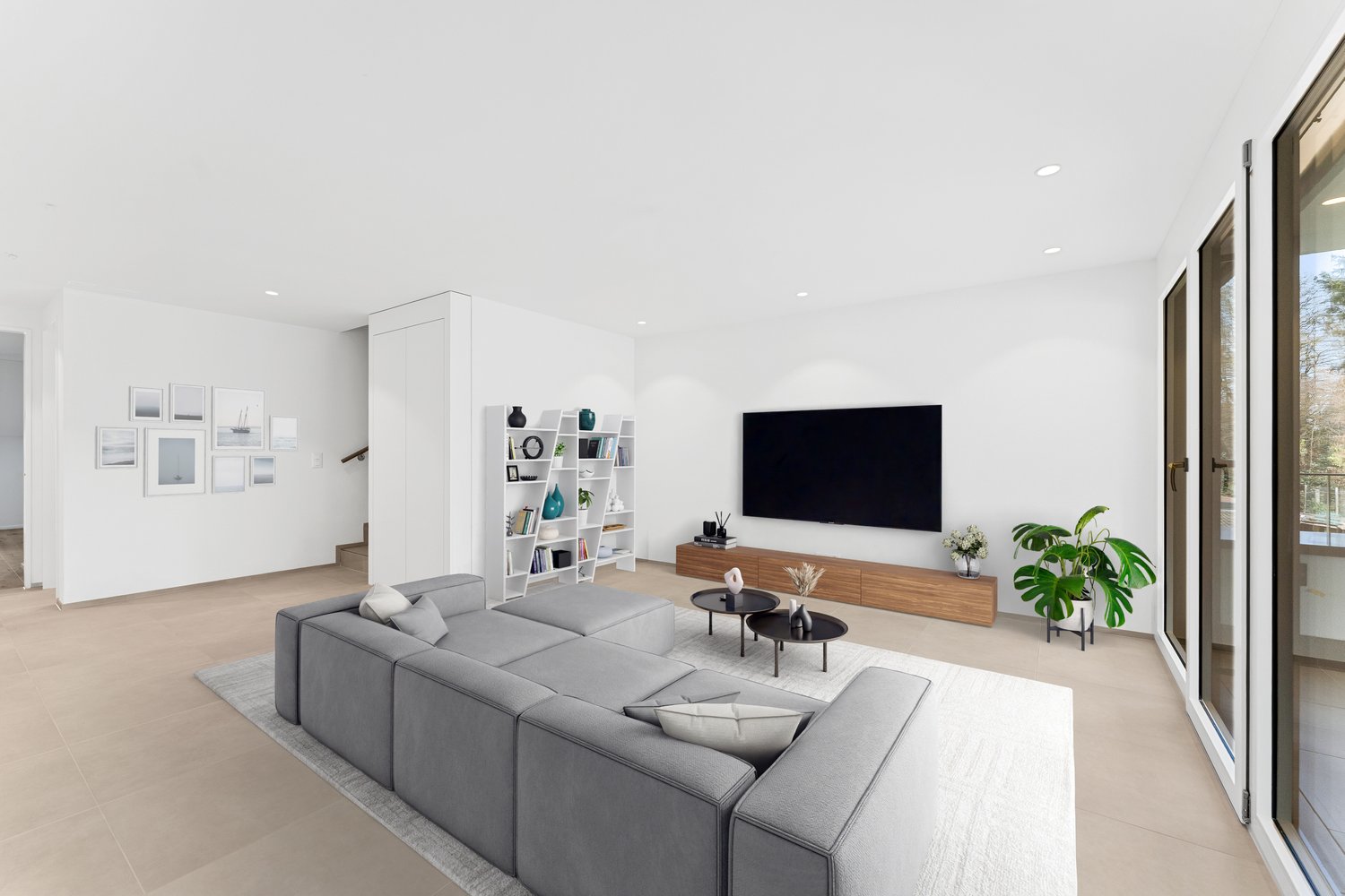 Das "Haus im Haus": 4,5-Zimmer-Wohnung mit Loggia und zusätzlichem Atelier ! A-1.1 -  Bild 12