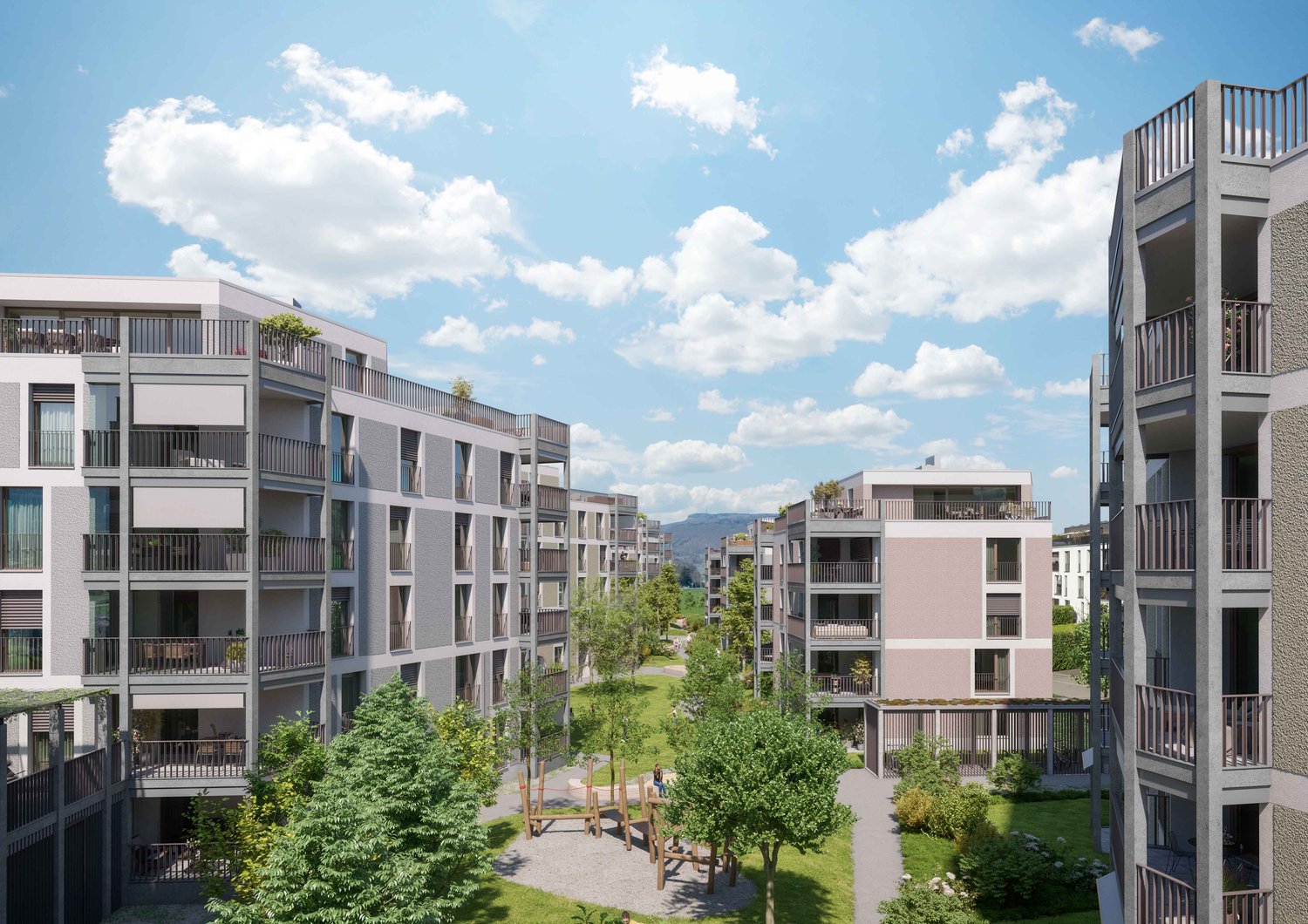 "Niderwis" in Untersiggenthal - Mis Dihei - Aussenvisualisierung