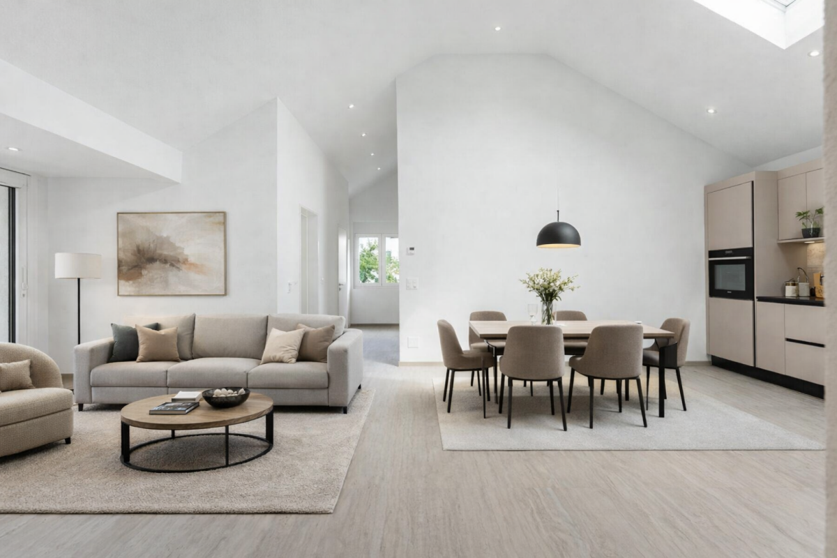 Moderne Eigentumswohnung mit hohen Decken mitten in Ormalingen - Bild 1