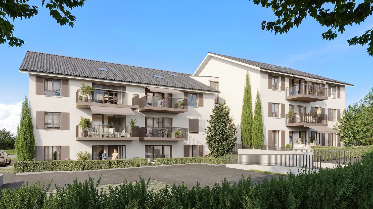 AUX PORTES D'ESTAVAYER LE LAC BUREAU DE VENTE - Bild 3