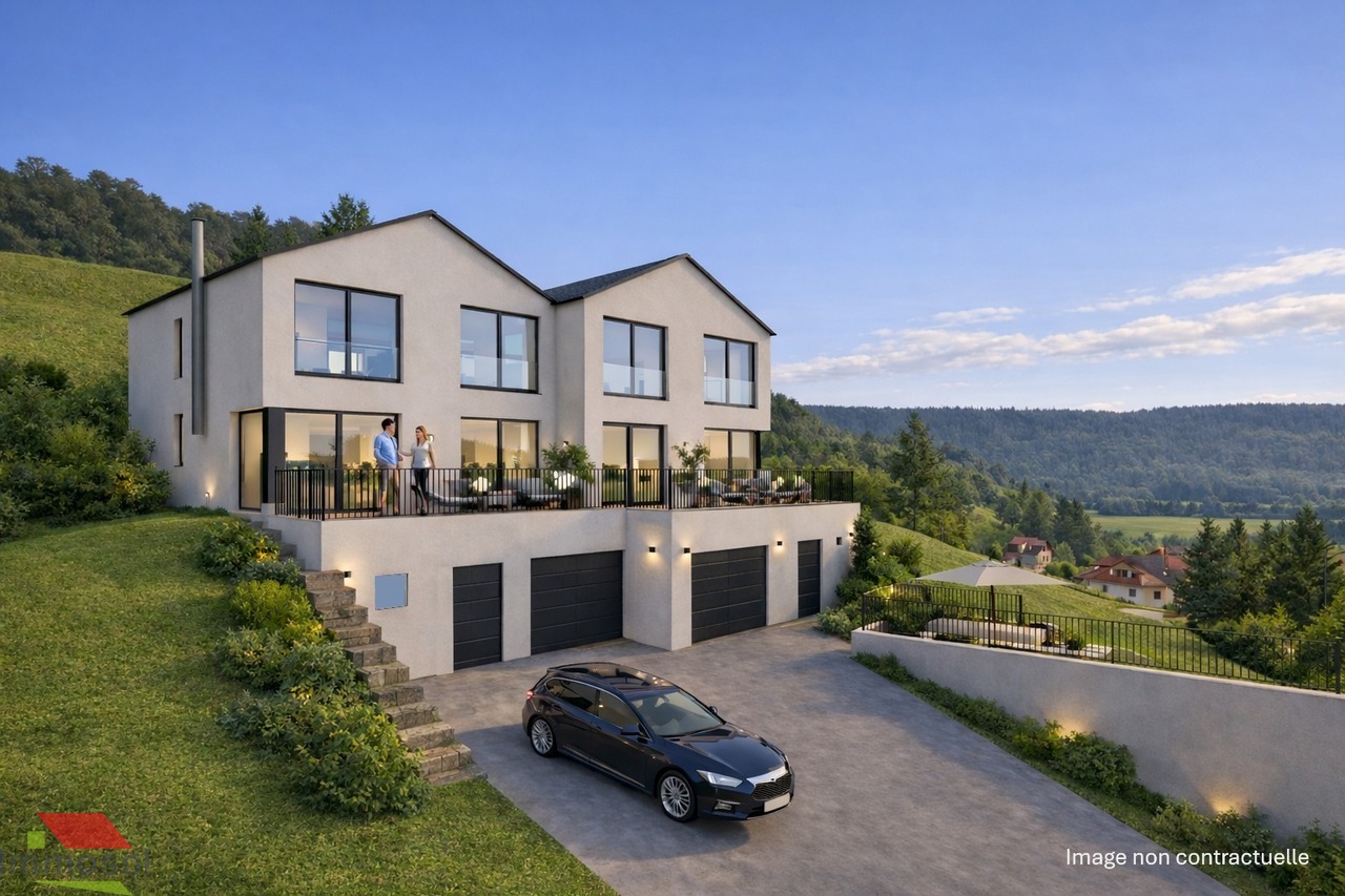 Ballaigues Villa Jumelle 5.5 pièces avec Belle Vue - Ballaigues | Maison Jumelle | Immosol