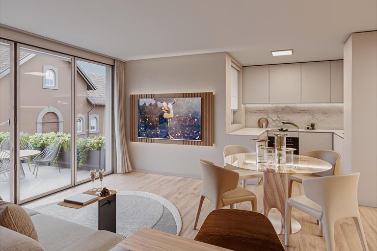 Superbe studio de 50 m² ? Emplacement idéal au coeur du village -  Bild 1