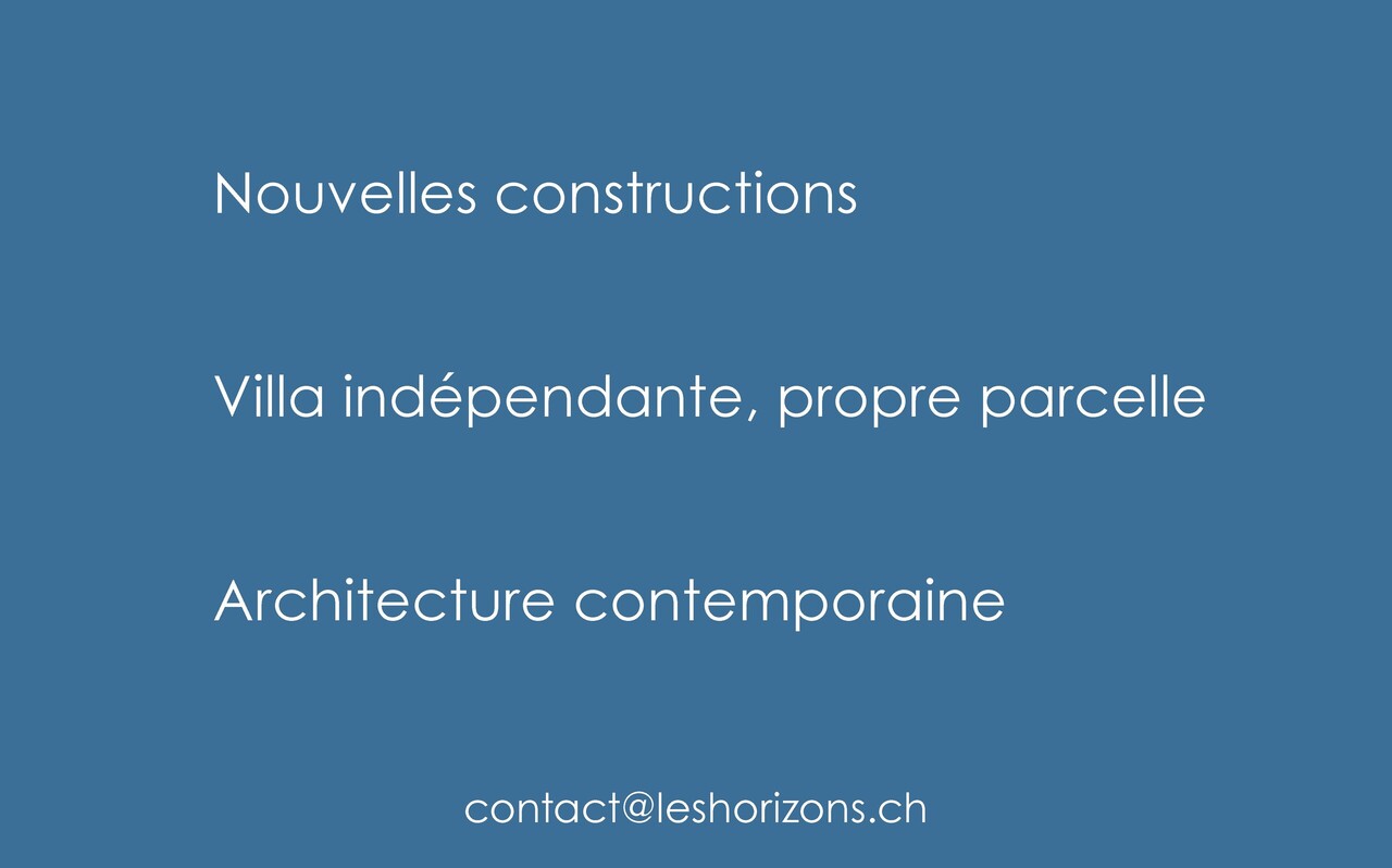9 villas contemporaines à Treyvaux - nouvelles constructions - Bild 3