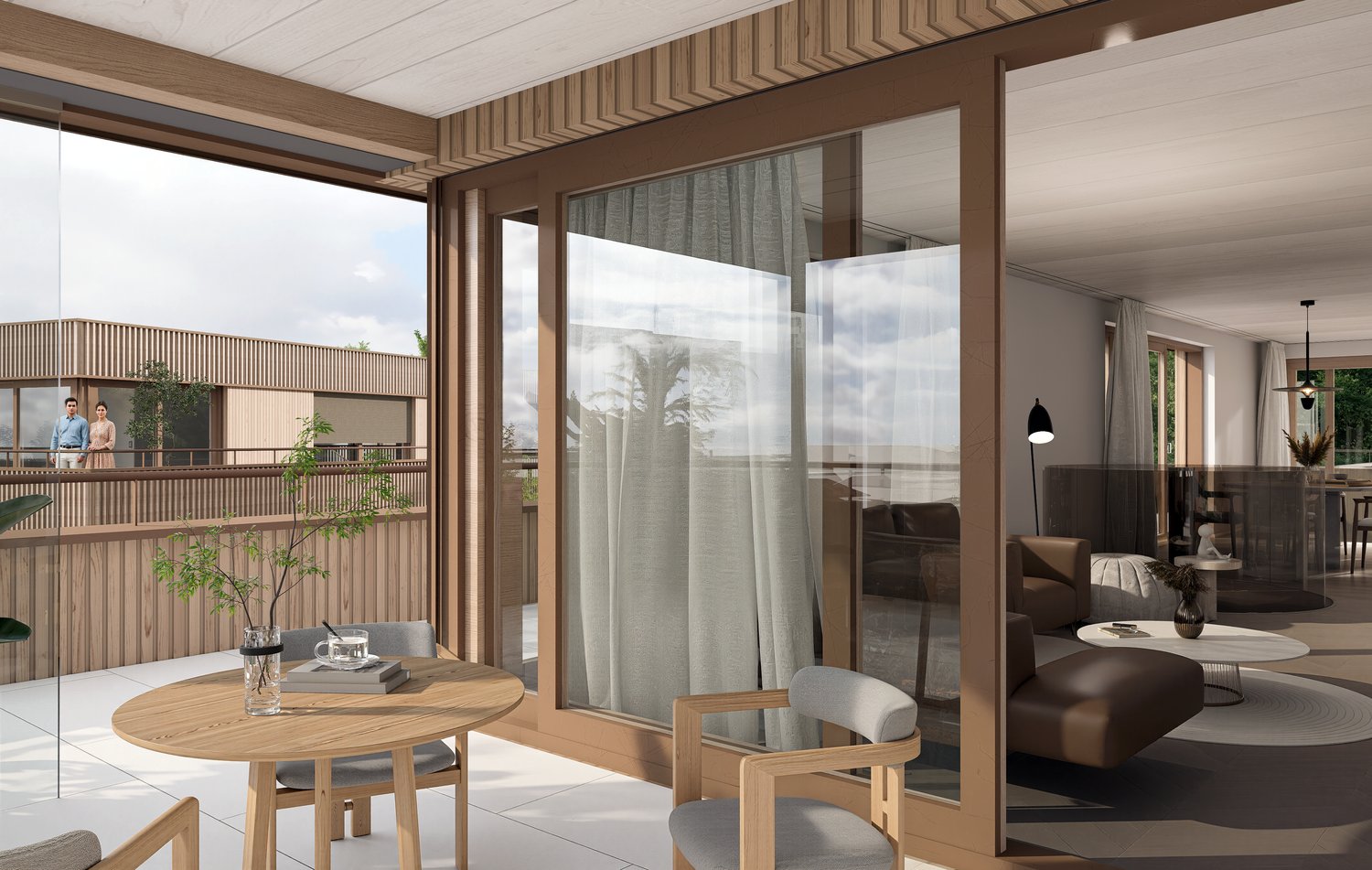 Wohnen im Park - Fünf luxuriöse Eigentumswohnungen in Goldach -  Bild 13