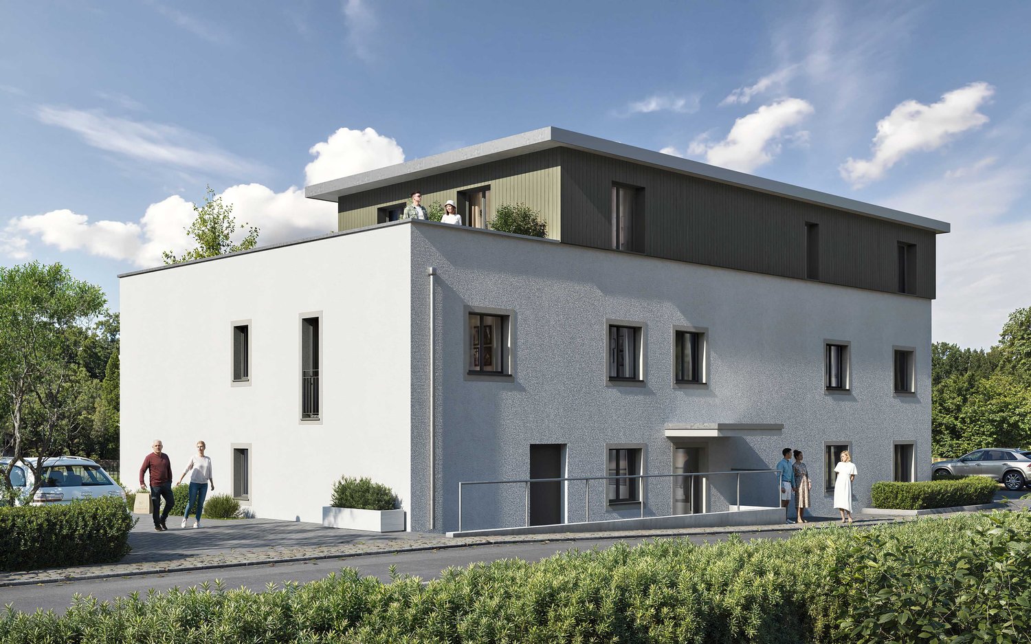 Neubau: Moderne 3.5 Zimmer Attikawohnung mit grosser Terrasse - Bild 9