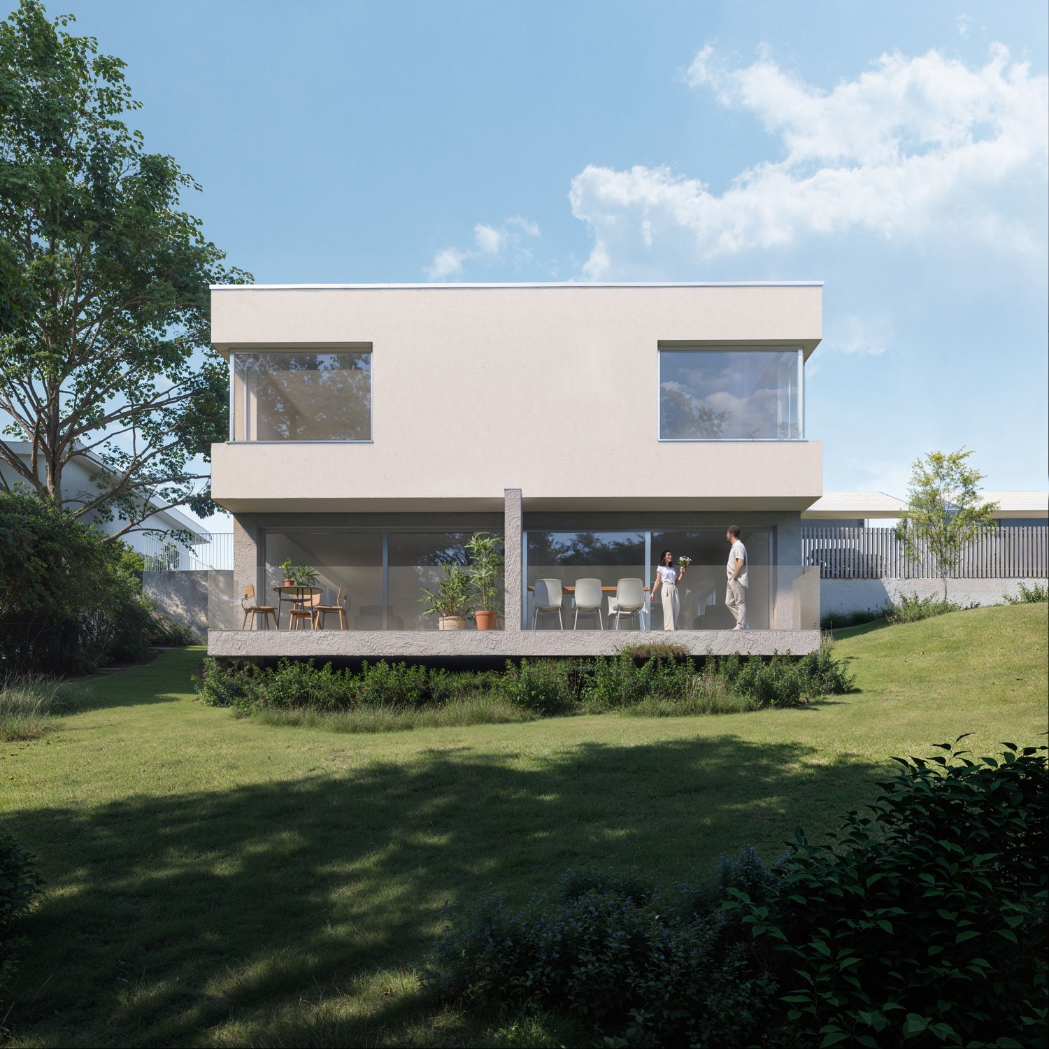 Maison mitoyenne d'architecte  4.5 pièces avec garage à Crissier -  Bild 2