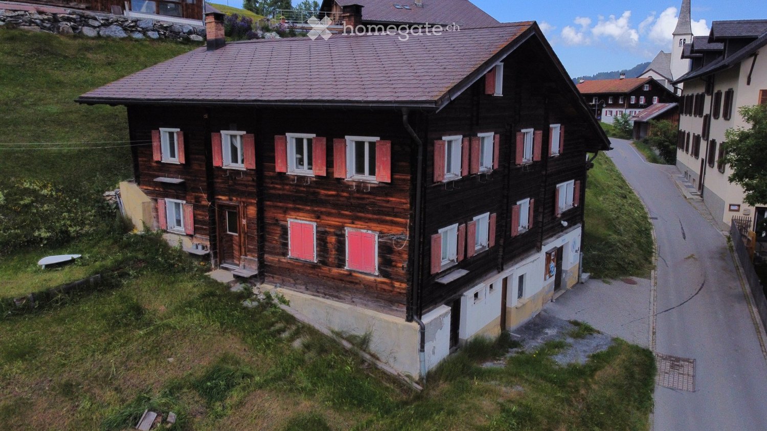 Charmantes altes Walserhaus in Tenna ab Platz zu verkaufen - Bild 2
