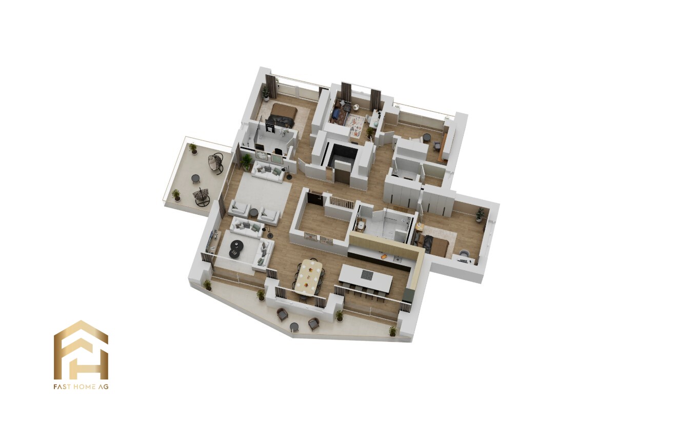 Innovatives Neubau-Projekt: Sonnige 5.5 Attika Wohnung -  Bild 9
