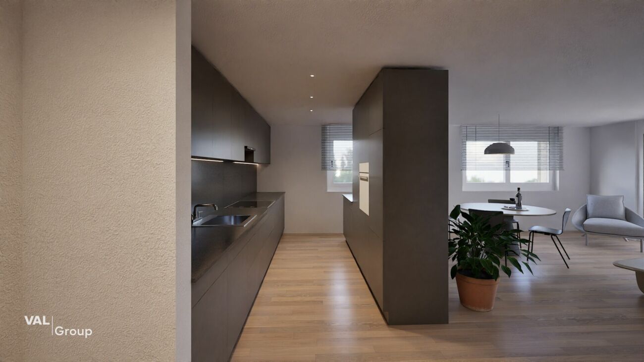 Exklusive Attikawohnung mit Panoramaterrasse in Brig-Glis - Bild 3