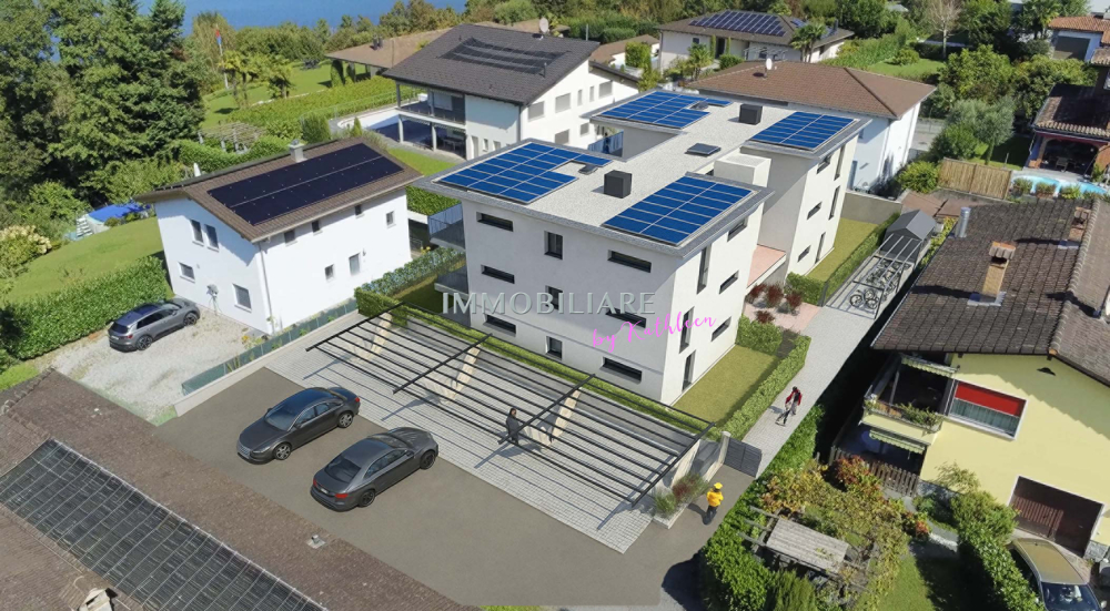 Piazzogna  Appartamento con bel giardino di nuova costruzione - Projekt Piazz.2