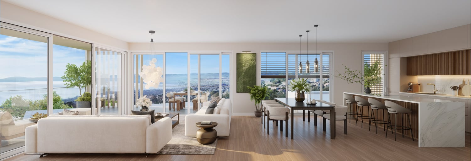 Magnifique appartement de 5 pièces avec vue à Lutry -  Bild 2