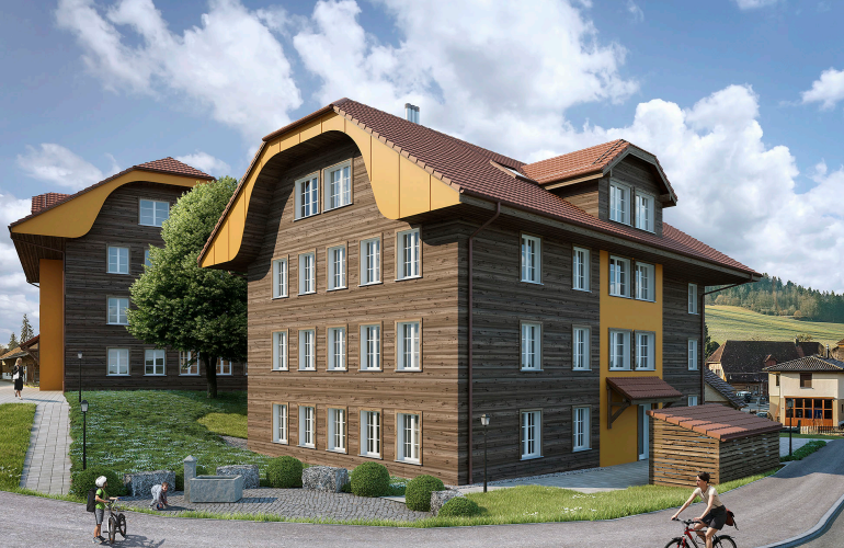 Neubau trifft lÃ¤ndliche Idylle  3.5-Zimmer-Wohnung mit historischem Flair - Image 1