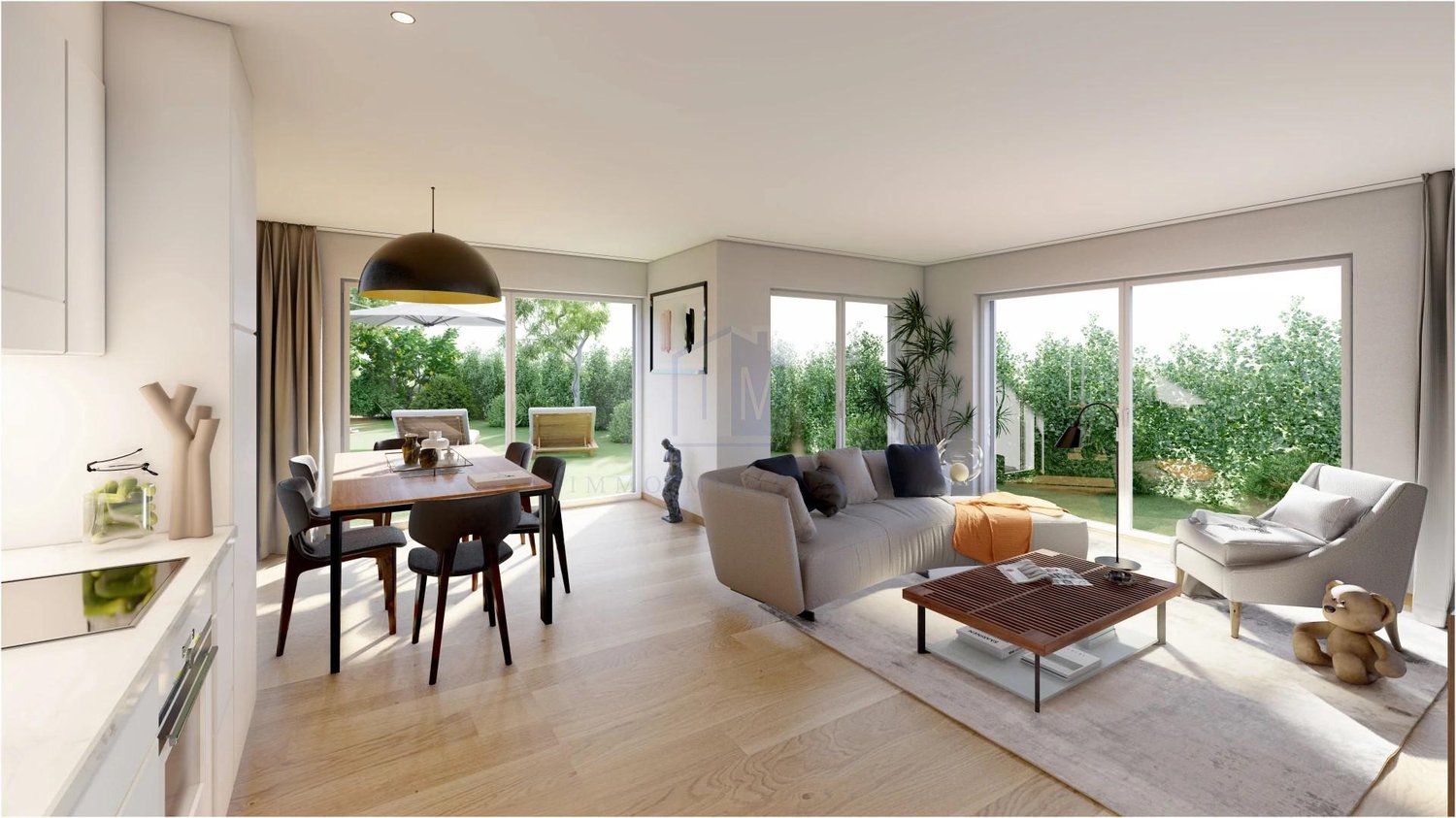 À Billens, un des 2 dernières 4 ½ pièces plein sud à saisir ! - Bild 4