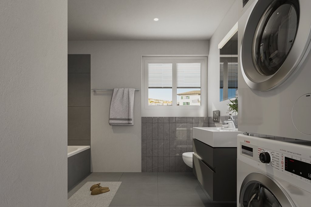 SORA-LIVING: Exklusive Erstvermietung neu sanierter Wohnungen - Badezimmer