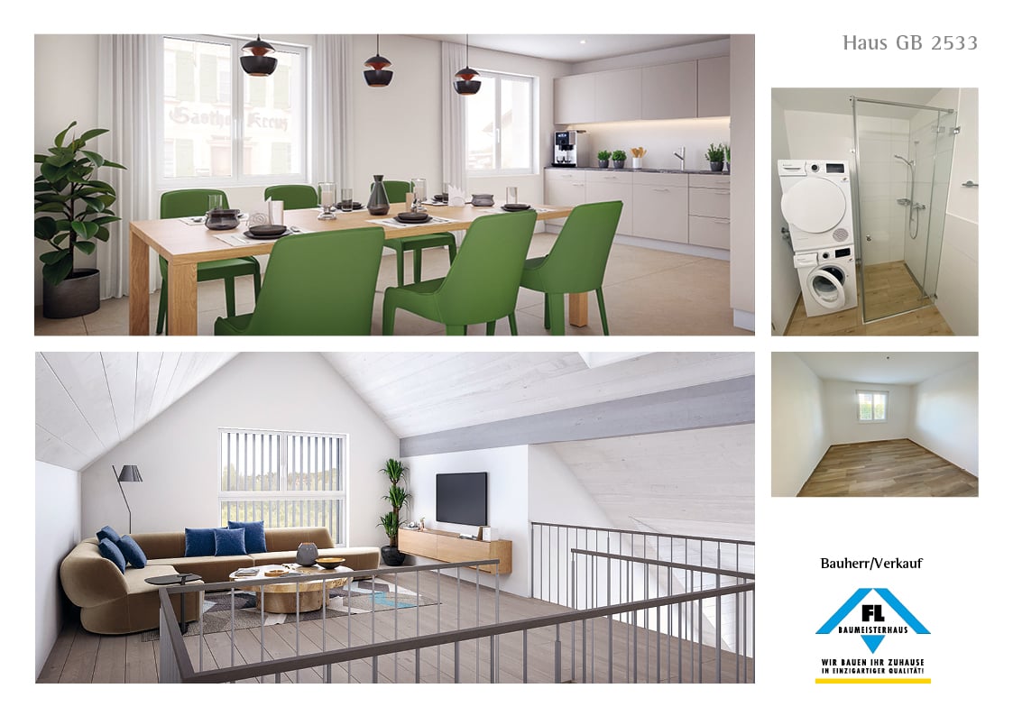 neue 4 1/2 Zimmer Obergeschosswohnung rechts - Bild 4