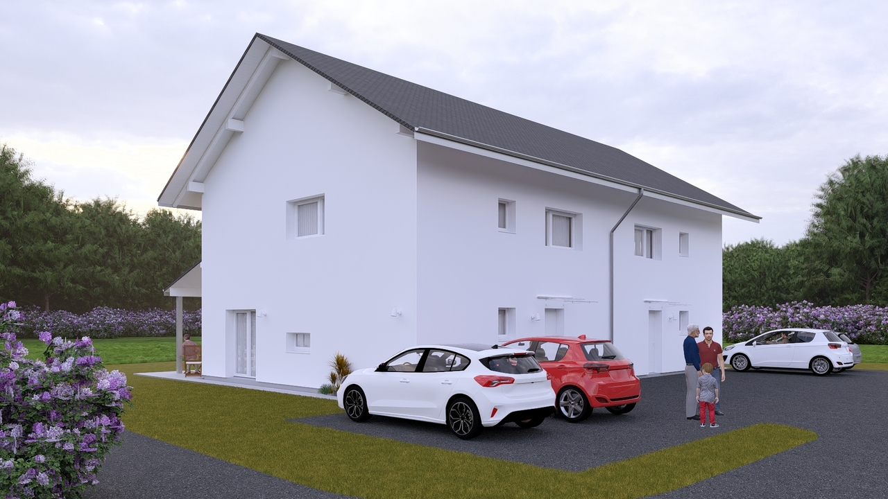 Villa familiale neuve de 5 pces à Champtauroz / VD - Bild 2